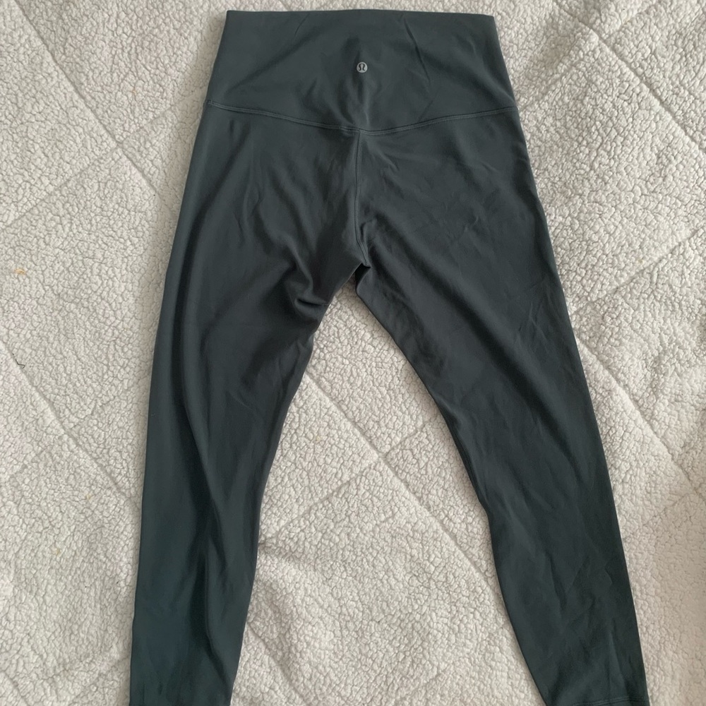 Lululemon align size 10 sea steel
